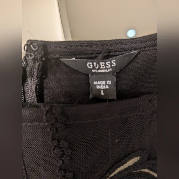 Guess Black Dress  New With Tags Large - Picture 8 of 11